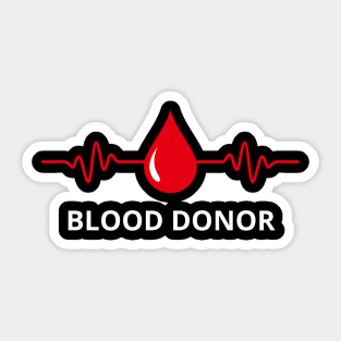 Blood donor Sticker